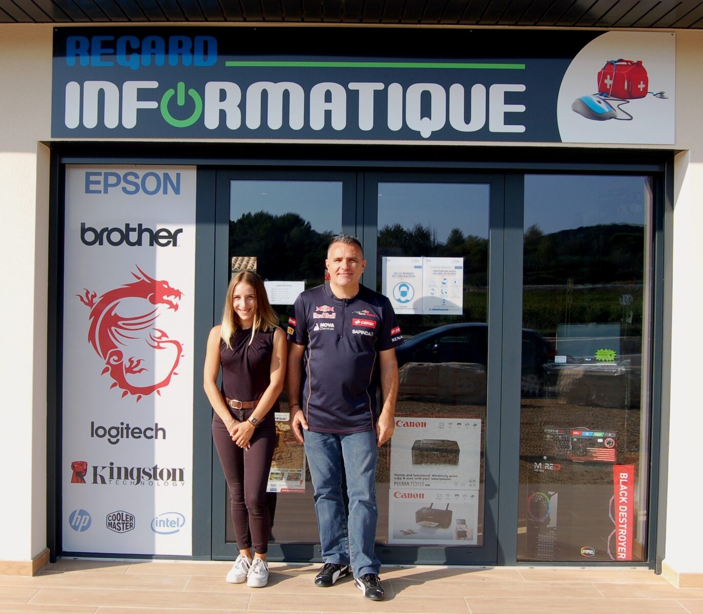 Nouveau magasin Regard Informatique à Gaujac