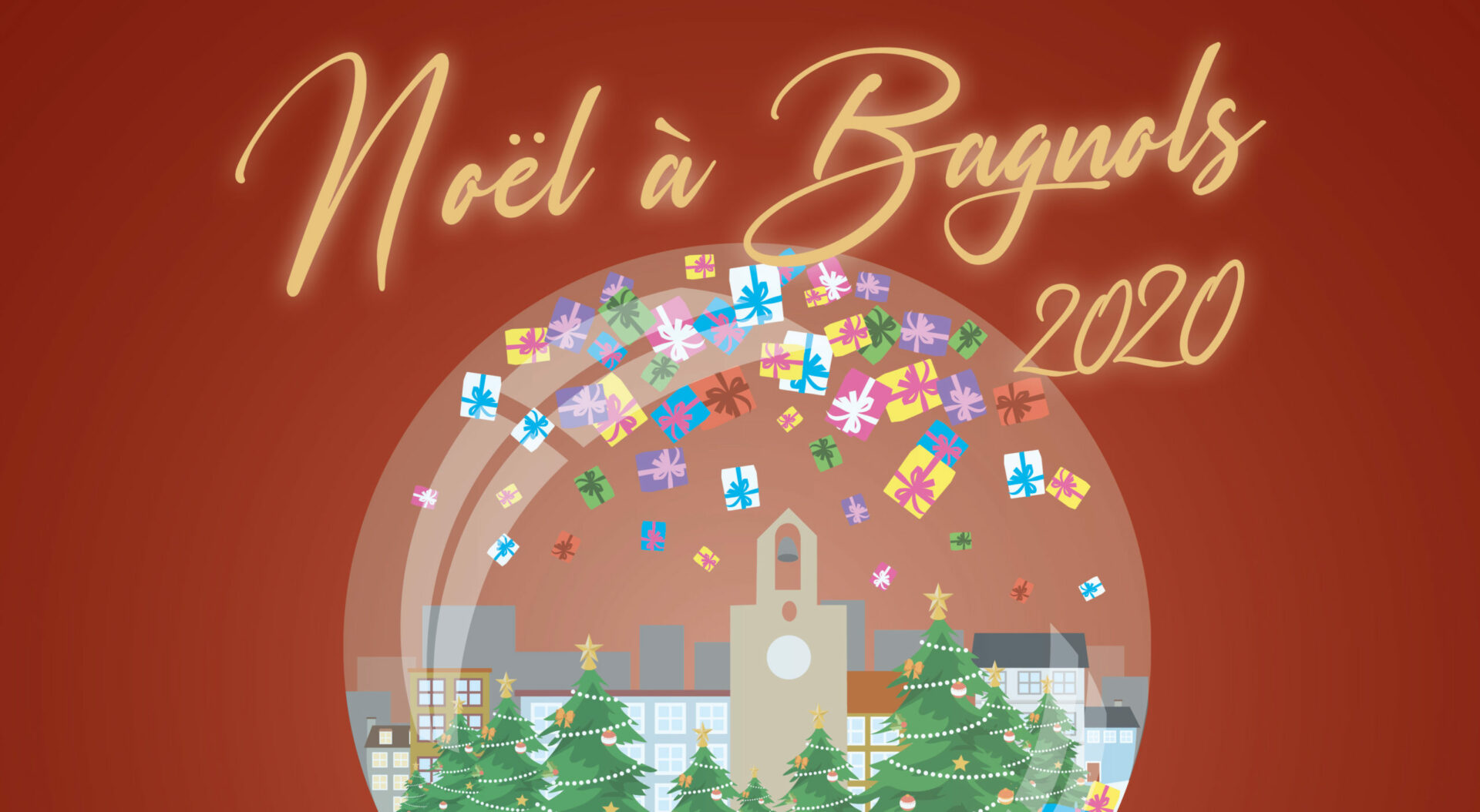 Noël 2020 à Bagnols-sur-Cèze : opération chèques cadeaux pour fêter Noël et soutenir les commerçants.