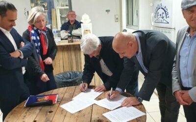 EDF renouvelle son partenariat avec le FC BAGNOLS PONT !