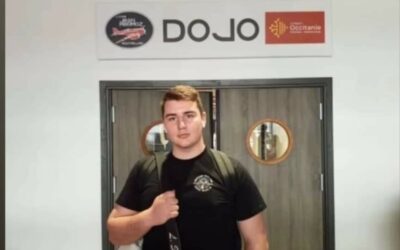 Lucas Santoni, 19 ans est un judoka promis à un bel avenir