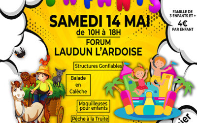 Une journée de fête consacrée aux enfants au Forum de Laudun