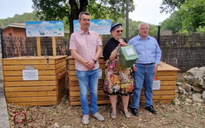 L’agglomération du Gard rhodanien poursuit l’inauguration descomposteurs collectifs partout sur le territoire