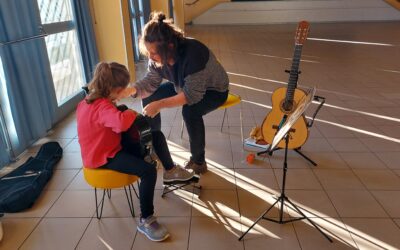 « La note perchée », nouvelle école de musique à Saint-Laurent-des-Arbres