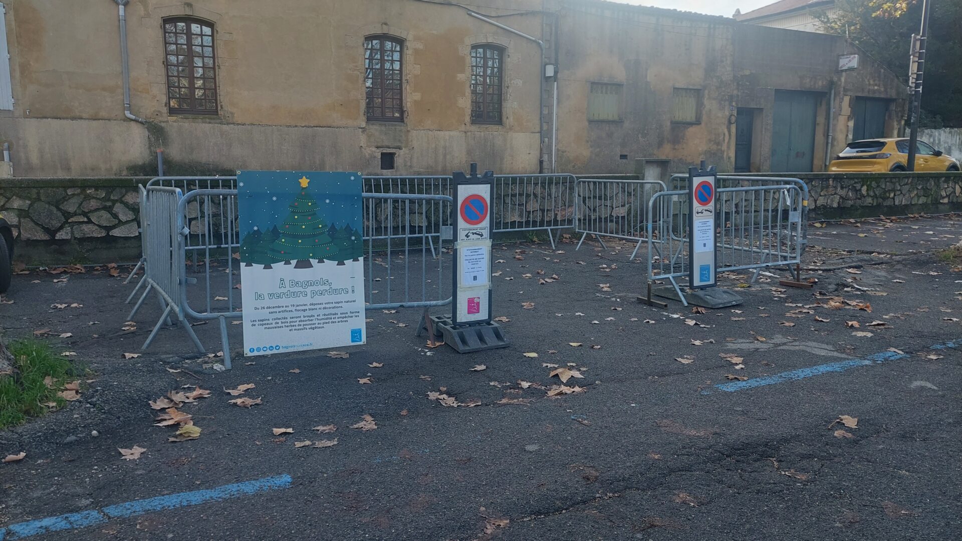 Recyclez vos sapins de Noël à Bagnols sur Cèze