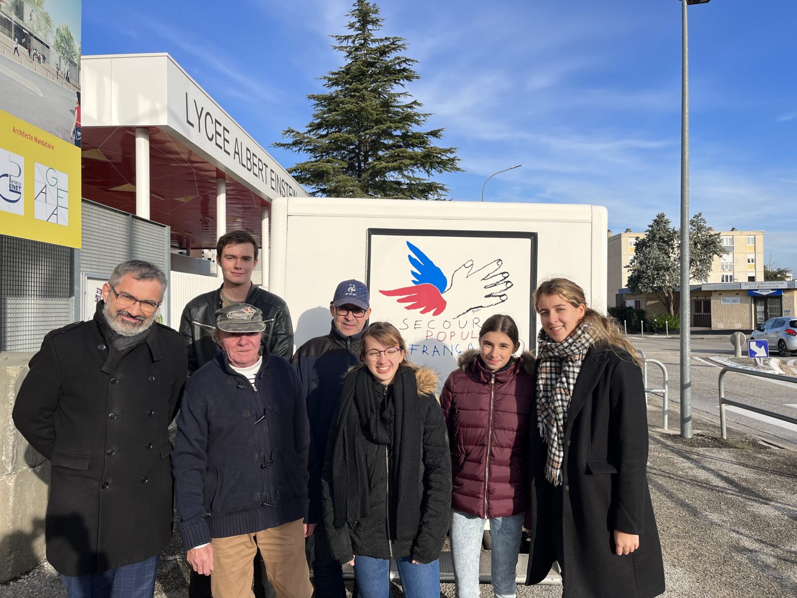 Les élèves de la terminale Agora du Lycée Albert Einstein ont un grand cœur !