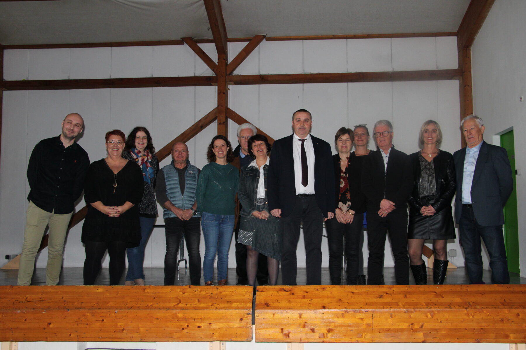 Stéphane Maurin adresses ses vœux aux connaulais et connaulaises