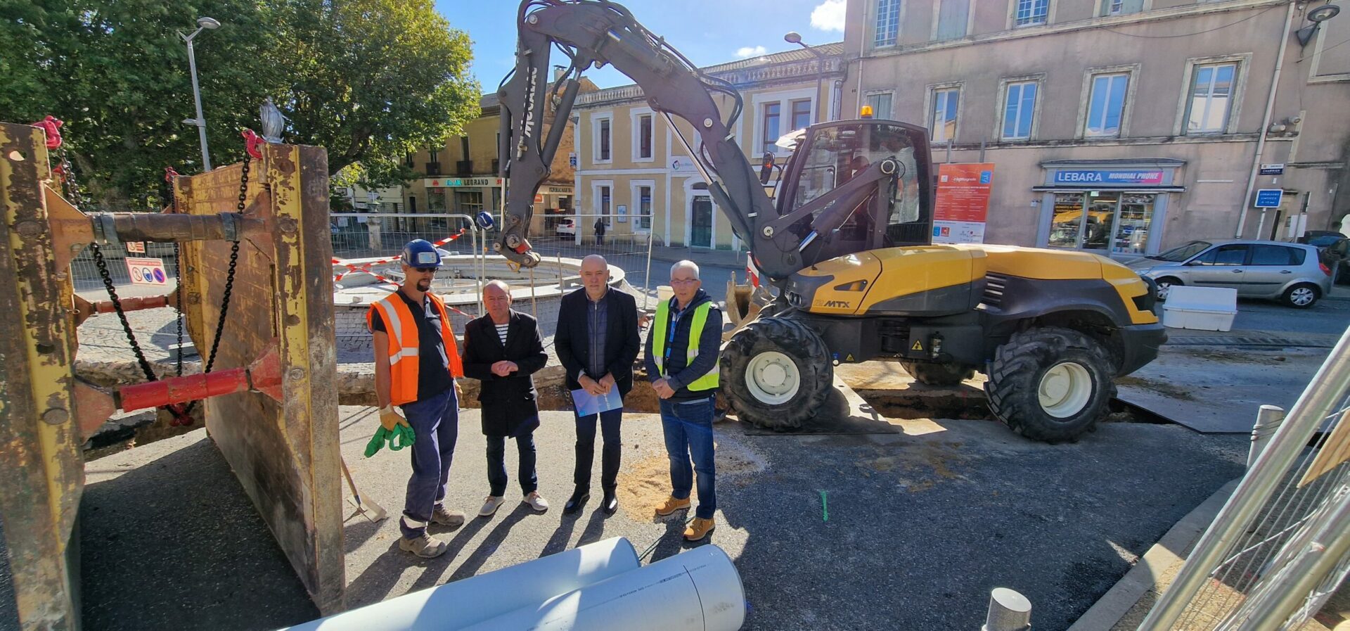 POINT D’AVANCEMENT sur la requalification de la place Bertin-Boissin