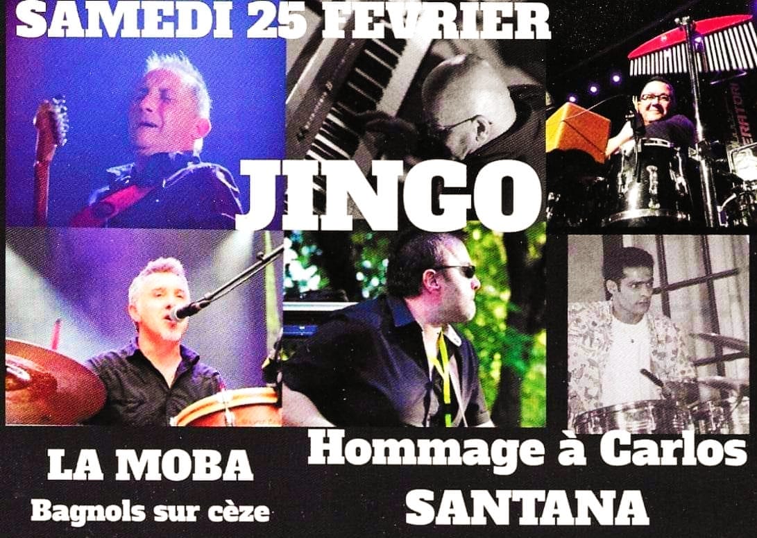 Samedi 25 février à la Moba, « JINGO » rend hommage à Santana