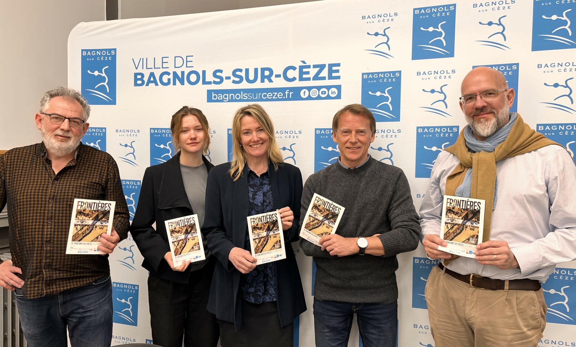 BAGNOLS/CEZE : De l’Art partout dans la Ville, à l’occasion de la 25ème édition du Printemps des poètes