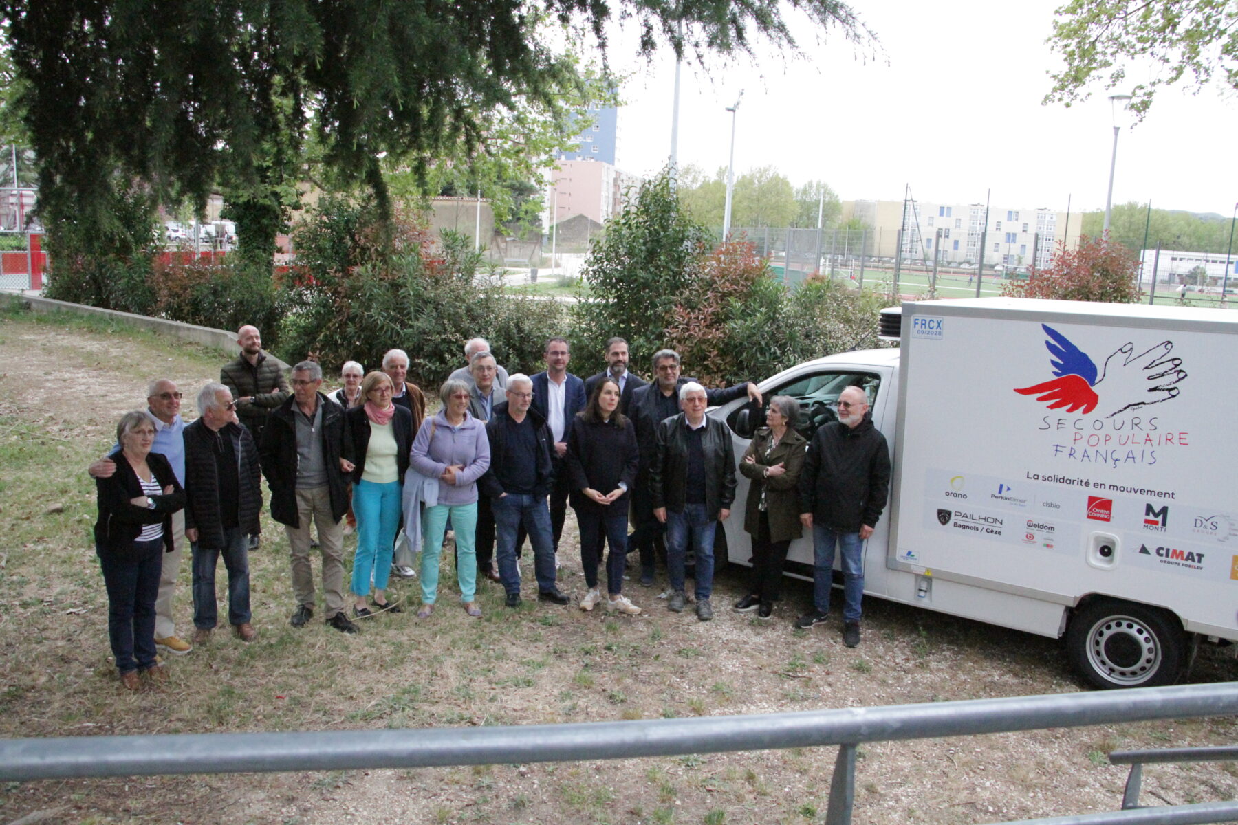 Bagnols-sur-Ceze : Un nouveau camion frigorifique pour le secours populaire