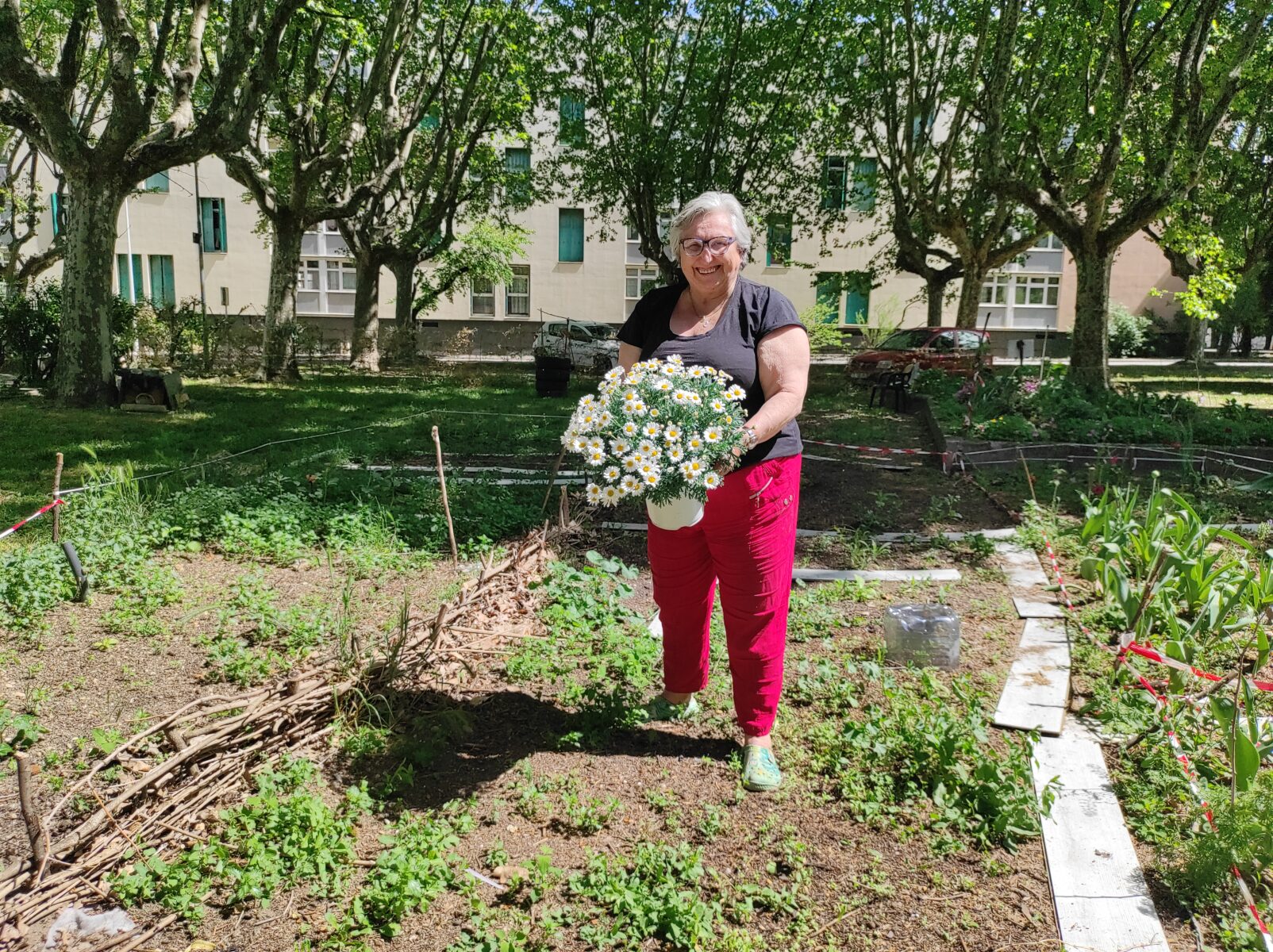 Bagnols-sur-Cèze : Malgré la dégradation de son jardin, Edith garde la main verte et entretient son petit bout de paradis
