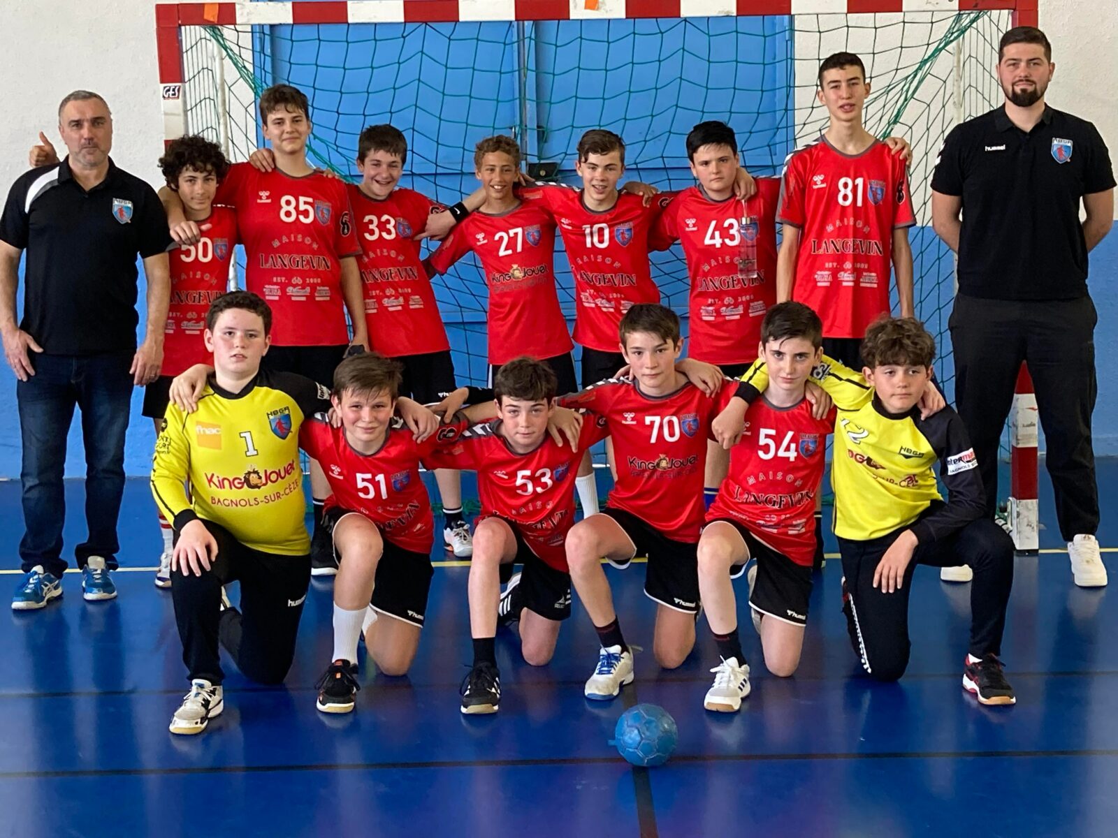 Handball :les U13 du HBGR se dirigent vers le titre