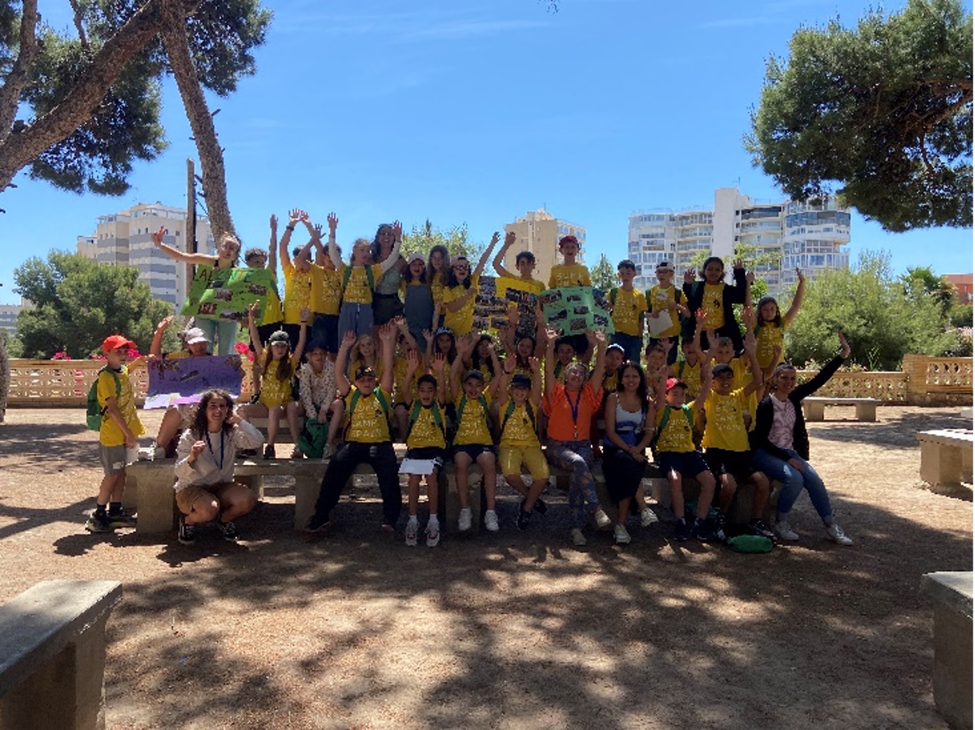 Pont st Esprit : Les CM2 de l’école Notre Dame à Alicante