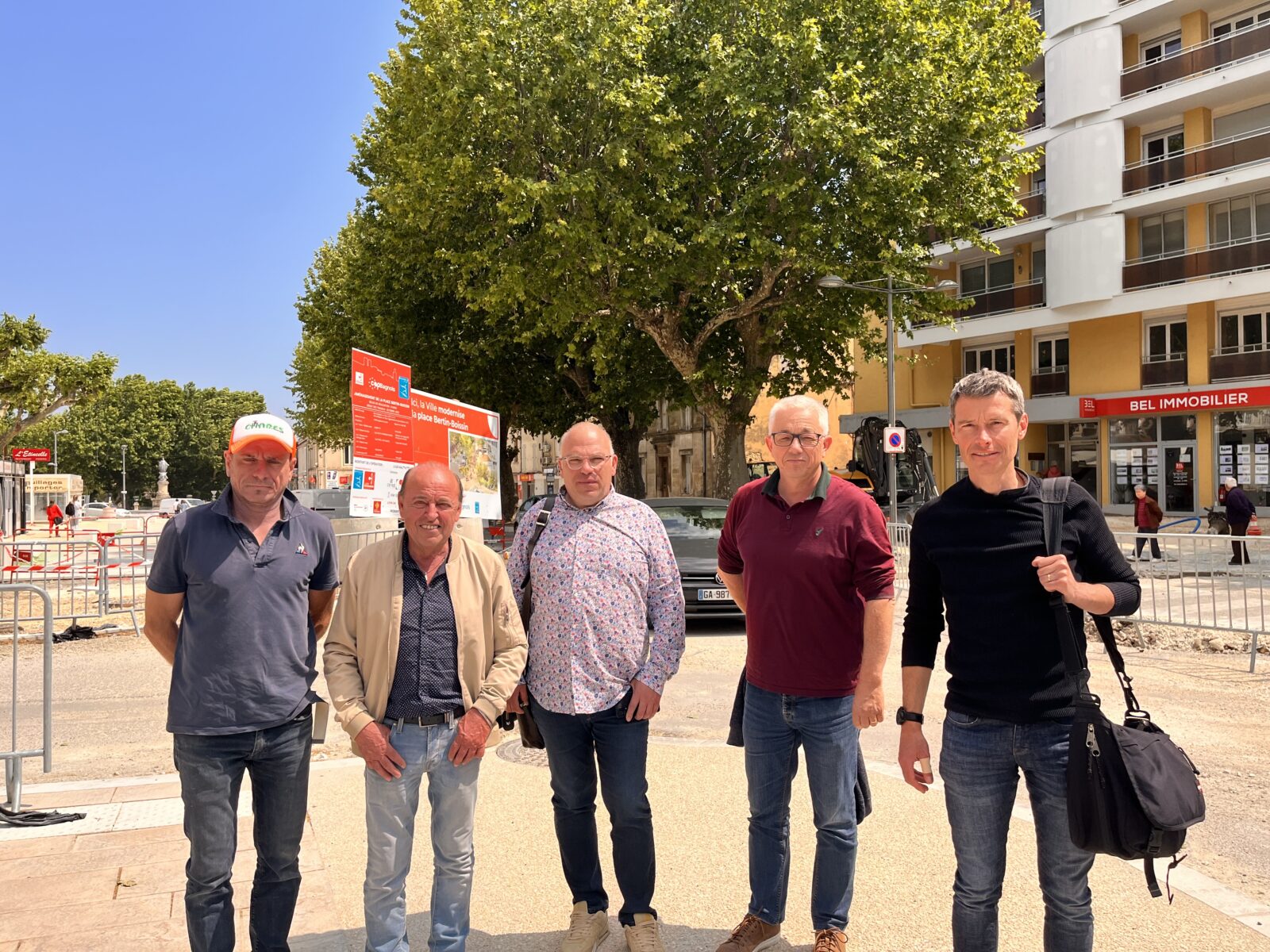 BAGNOLS/CEZE : Phase finale et décisive pour la place Bertin Boissin