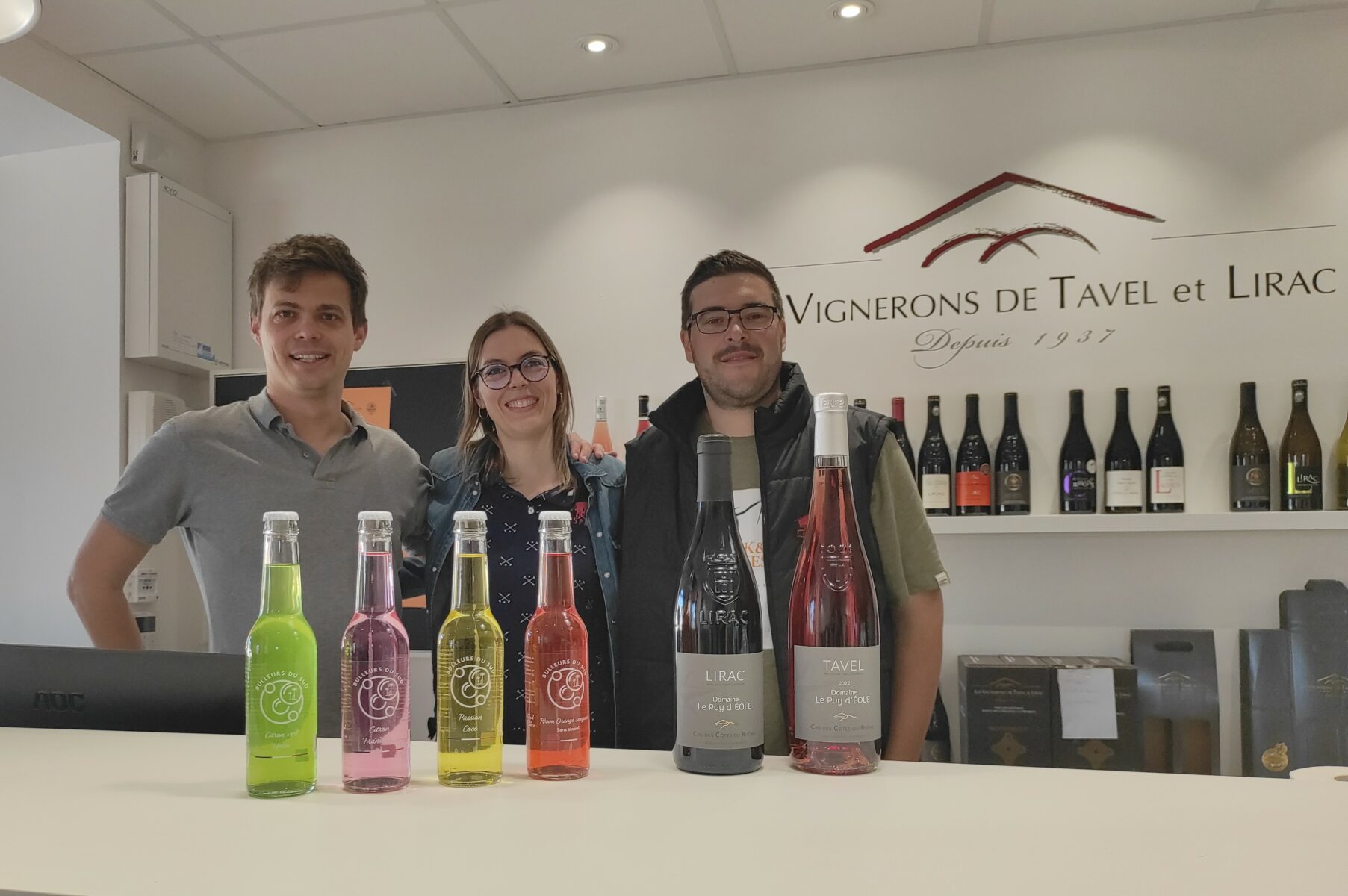 Tavel : Bullez avec la nouvelle boisson pétillante, locale, naturelle et 100 % française des « Bulleurs du Sud »