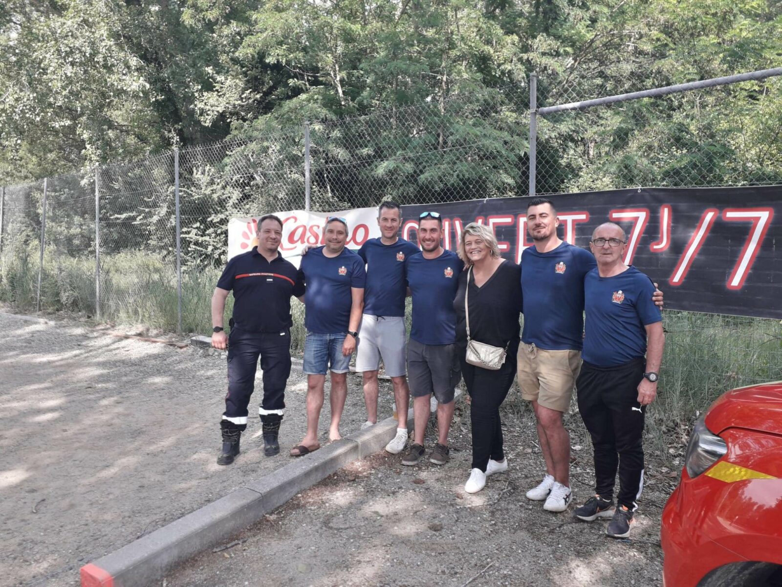 Roquemaure : L’amicale des Sapeurs-Pompiers a organisé le championnat départemental de pétanque des Sapeurs-Pompiers du Gard