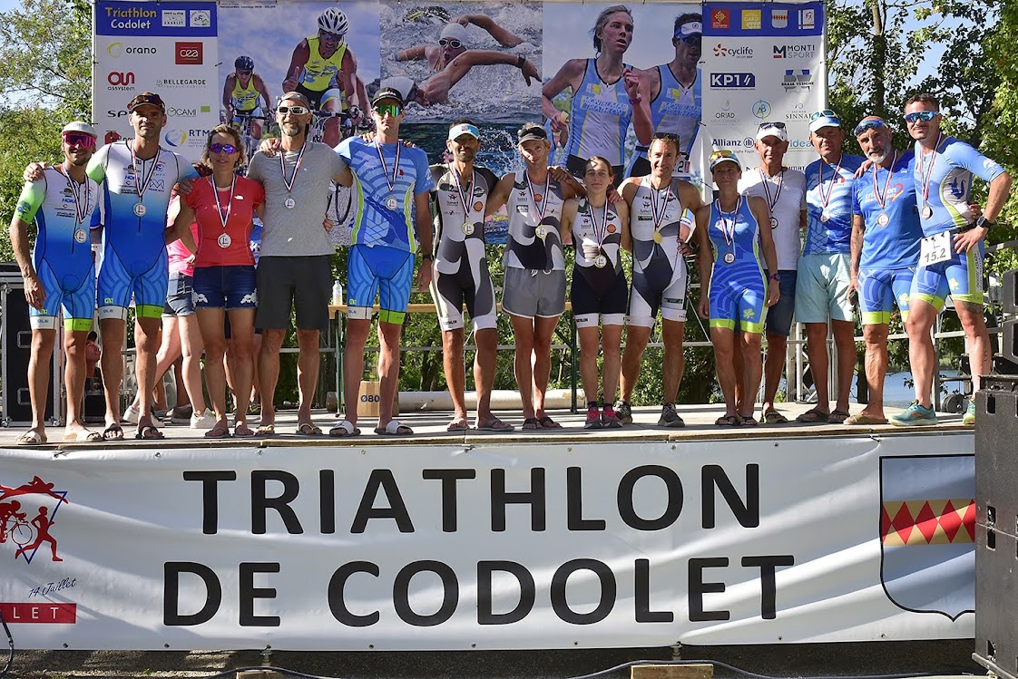 14 juillet 2023 :29e Triathlon de Codolet : Le Départ !