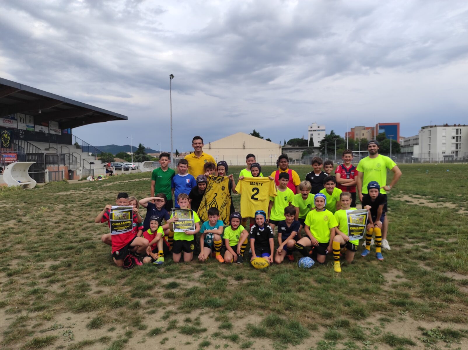 Bagnols-sur-Cèze : Le Rugby Club Bagnols-Marcoule organise un tournoi de rugby touché en hommage à Marty, joueur décédé tragiquement en début de saison