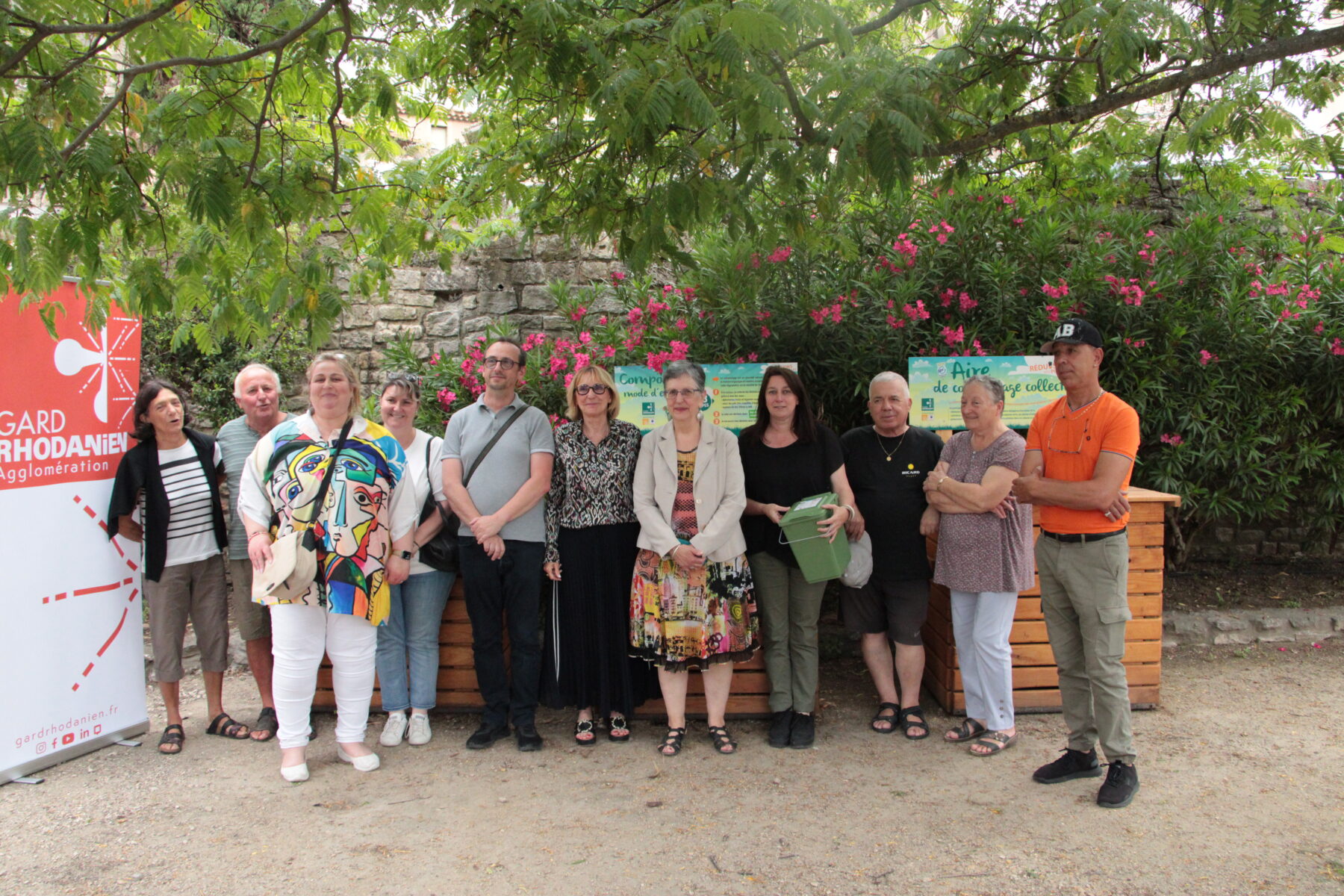 St-Laurent-des-Arbres : le composteur collectif change de lieu et fait peau neuve