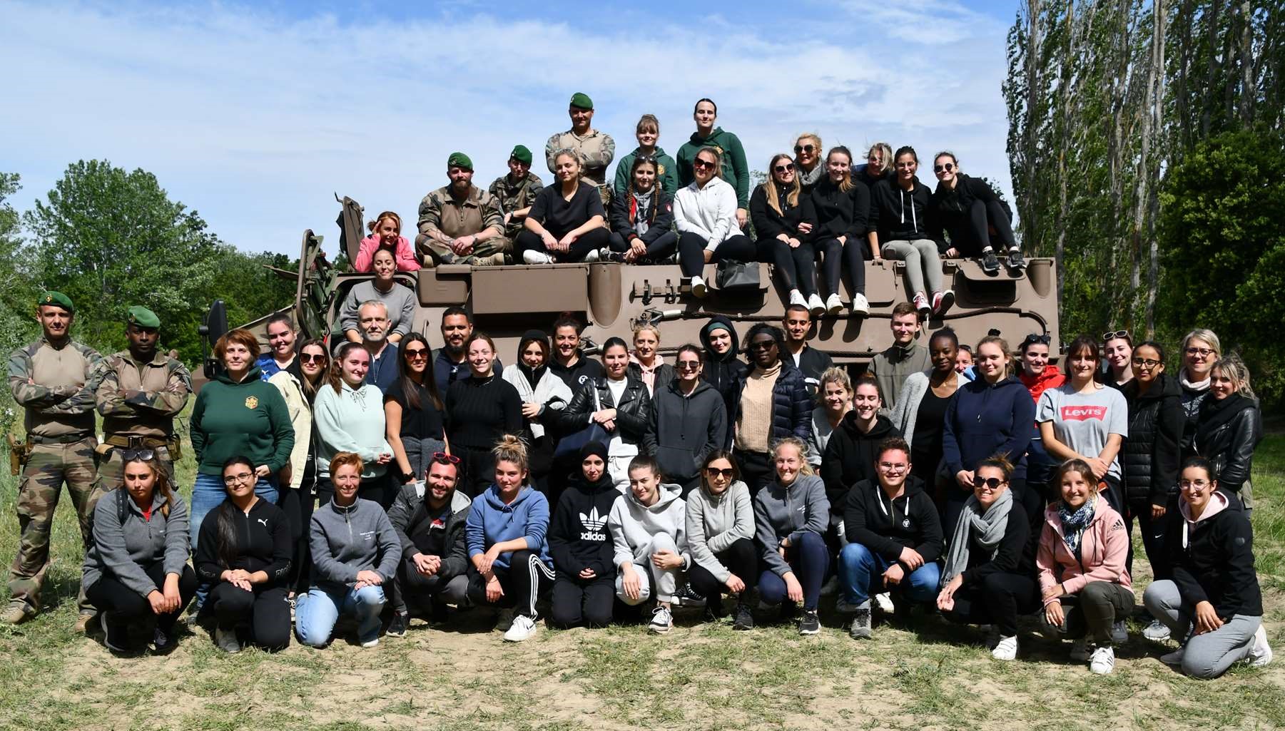 Partenariat avec le 1er REG et découverte des métiers de la santé et du secourisme militaire pour les étudiants de l’IFMS de Bagnols