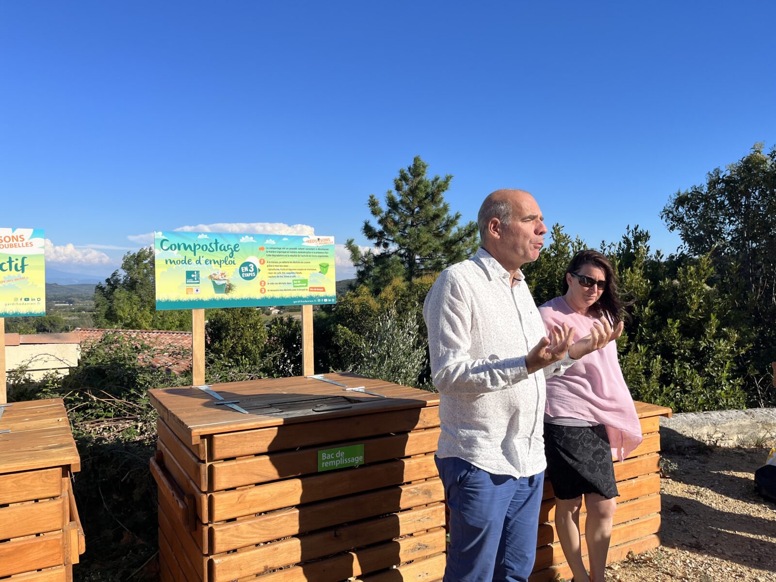 SAINT-ALEXANDRE : Le village a inauguré son aire de compostage collectif, ce jeudi 14 septembre