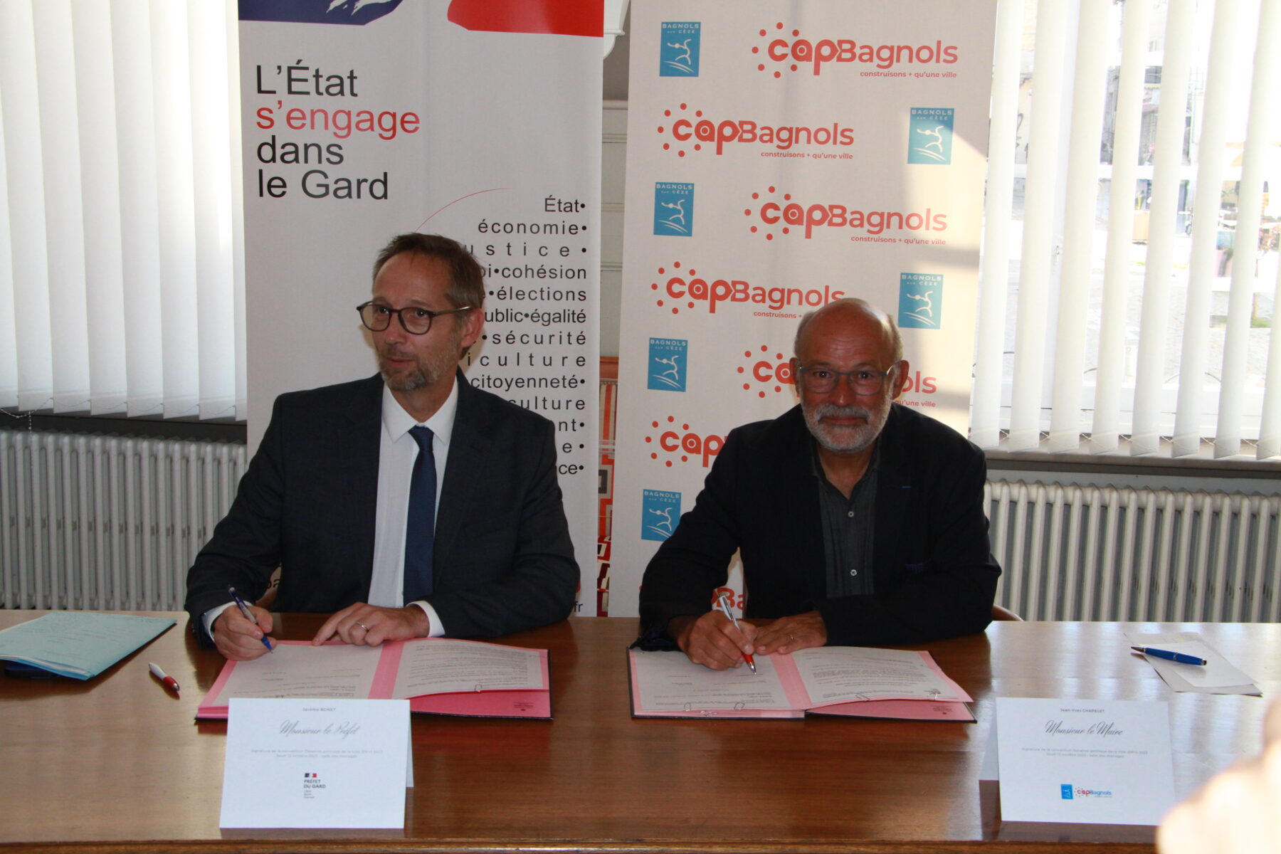 Bagnols-sur-Ceze : Le Préfet du Gard signe une dotation de 738 000€ pour la rénovation de la piscine