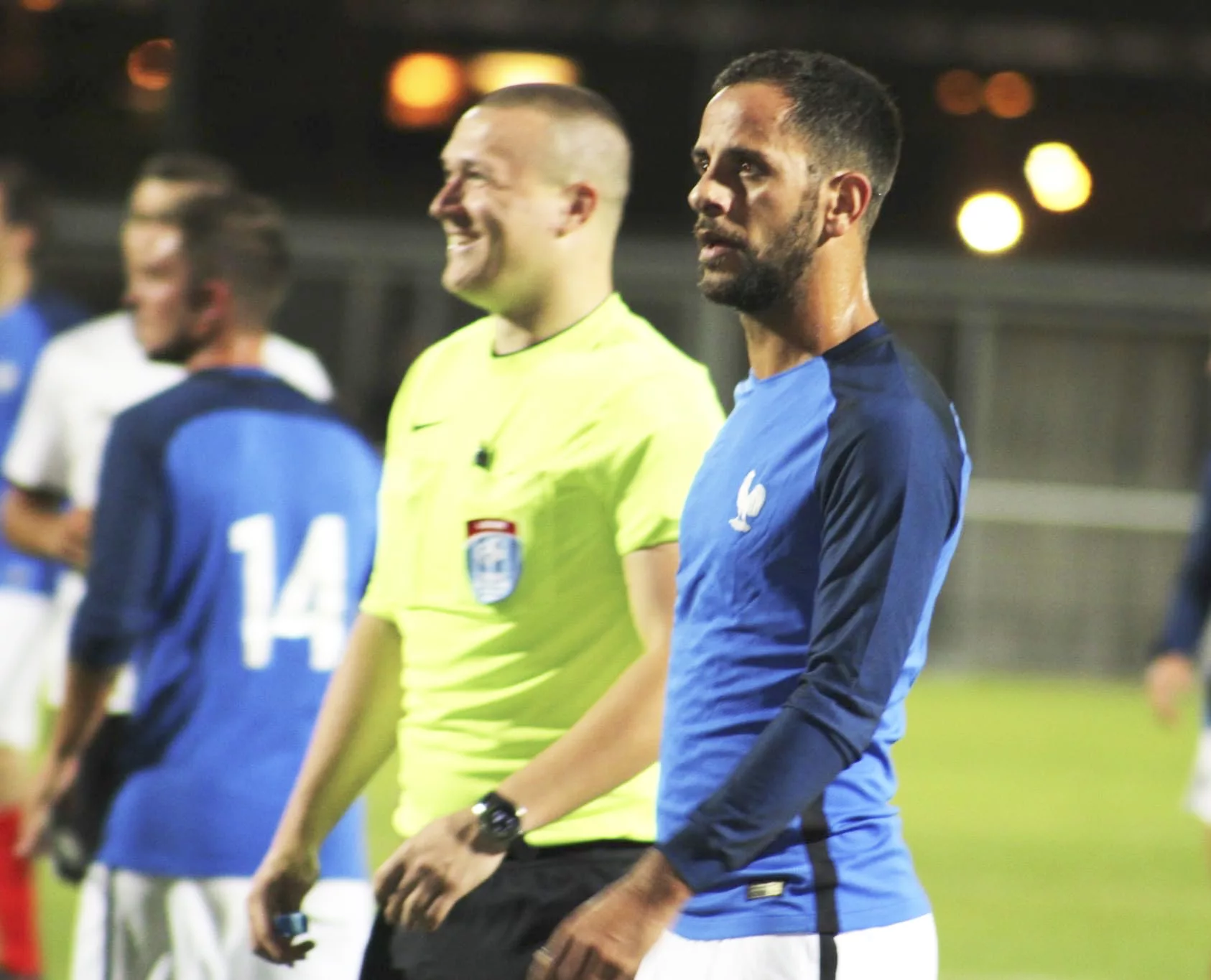 Football : Jordan Fournier un enfant du pays dans l’équipe de France des sapeurs-pompiers