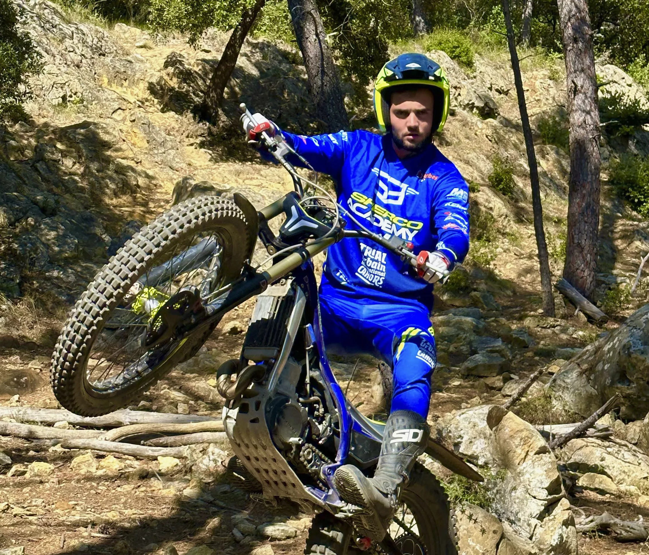 La 8e et dernière manche du championnat Occitanie de Trial à Cornillon