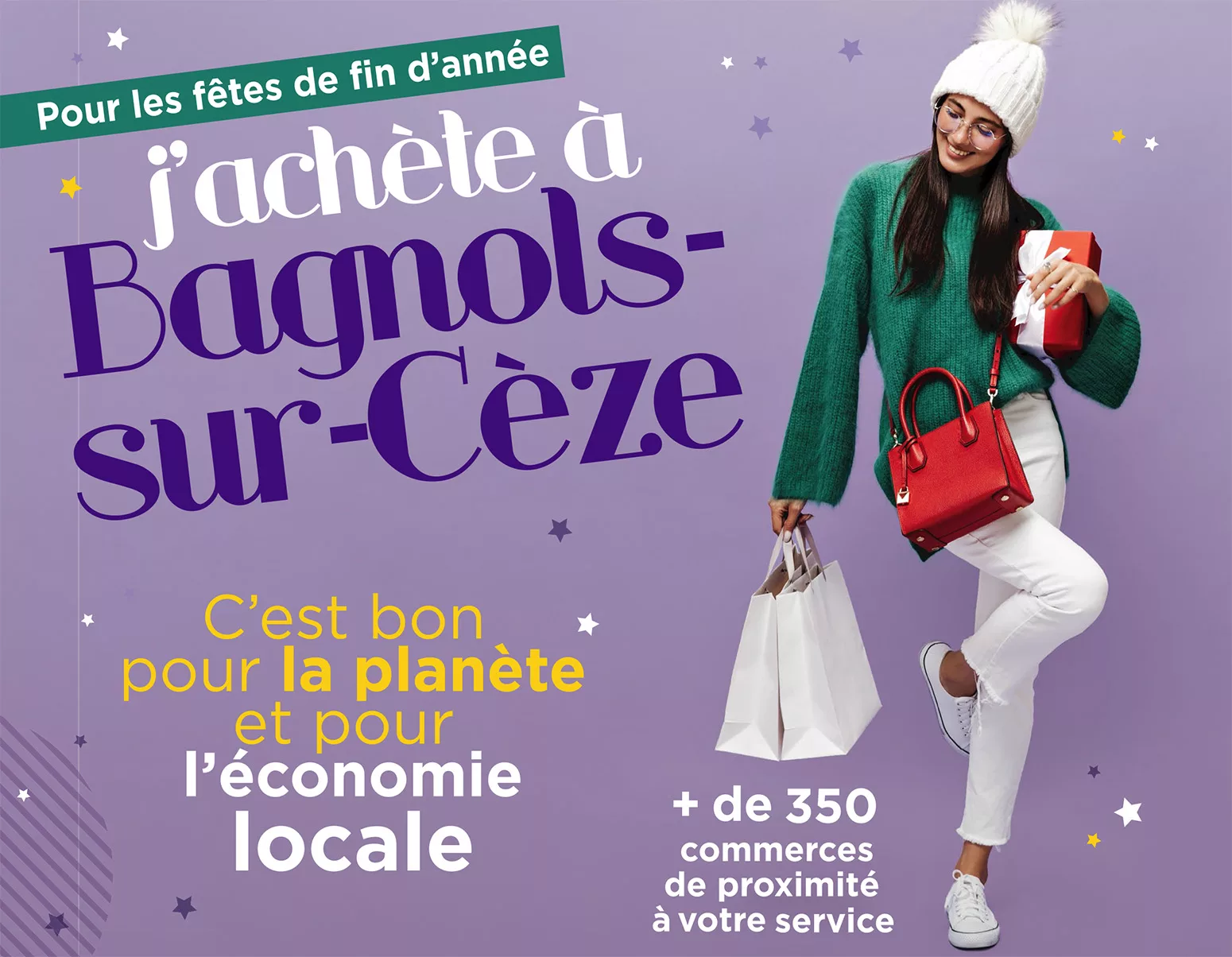 L’Association Bagnolaise des Commerçants (ABC) souhaite vous transmettre un message pour Noël …