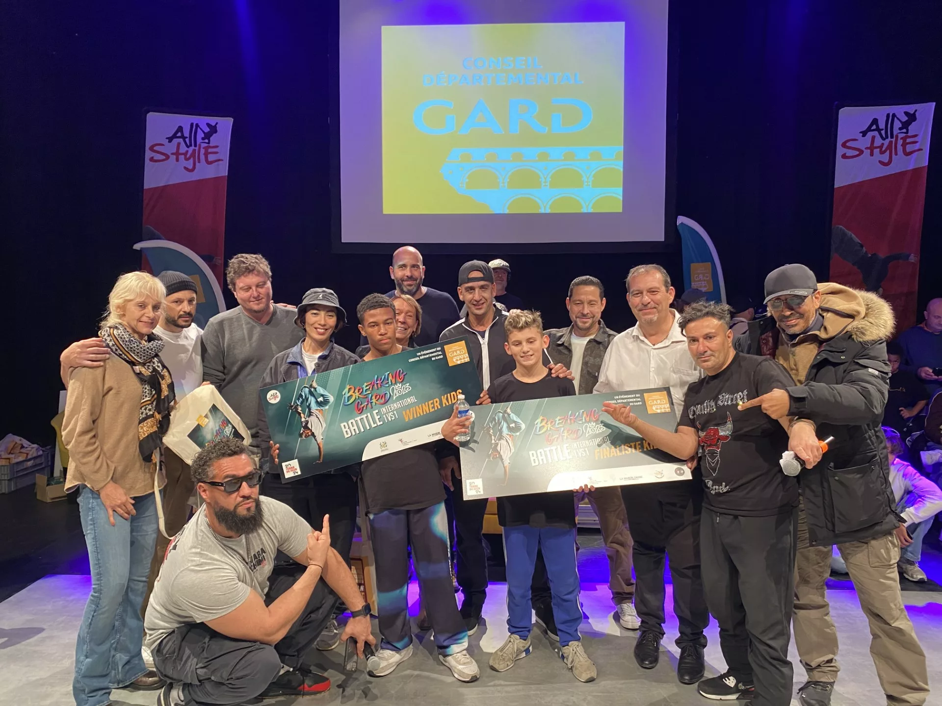 Nouvelle journée réussie pour le Break Dance à Méjannes le Clap