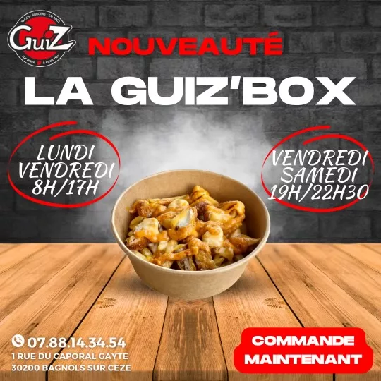 Le Guiz lance sa box de frites fraîches et viande