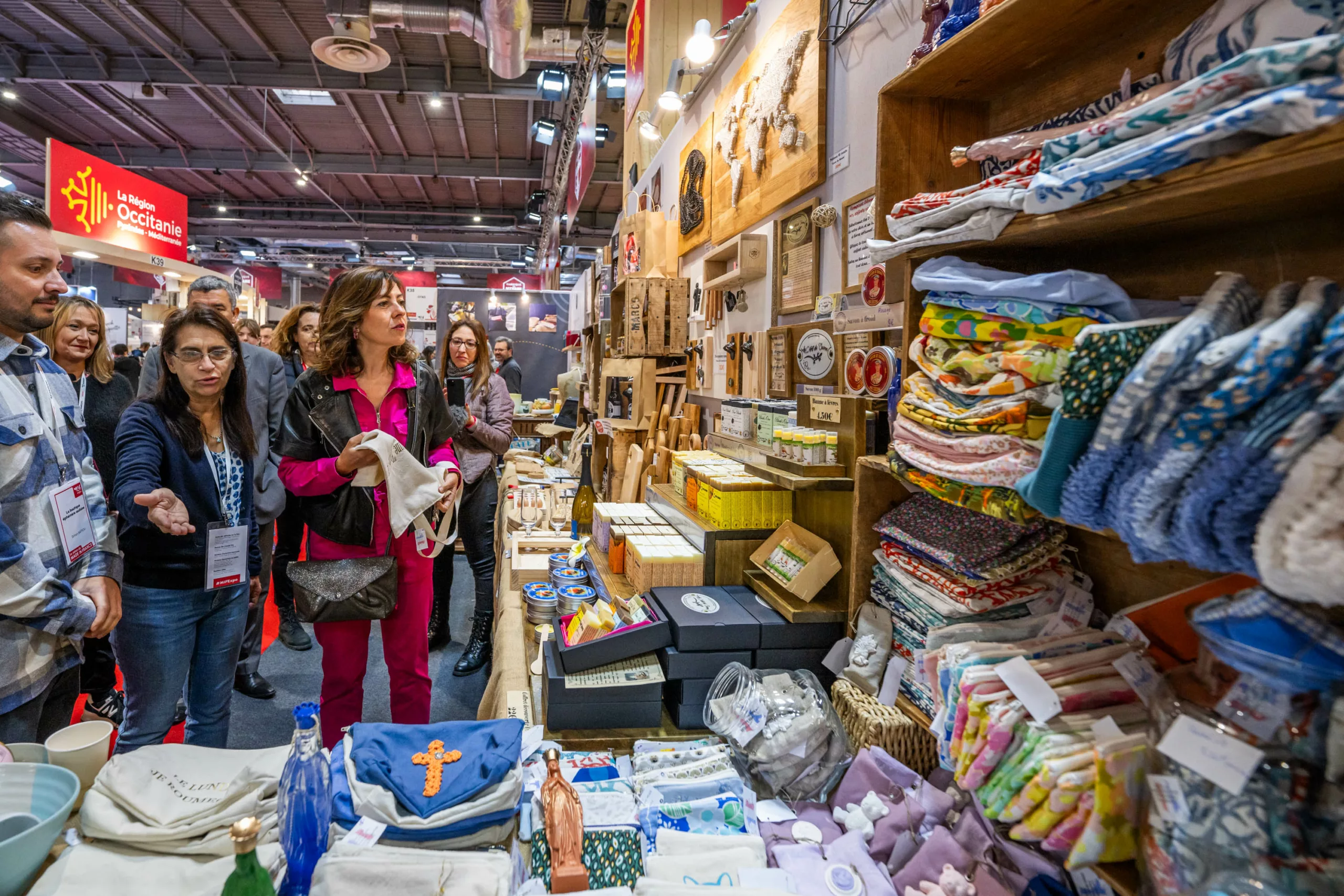 Paris : Carole Delga : « La famille du ‘Fabriqué en Occitanie’ en force au Salon du Made in France » 