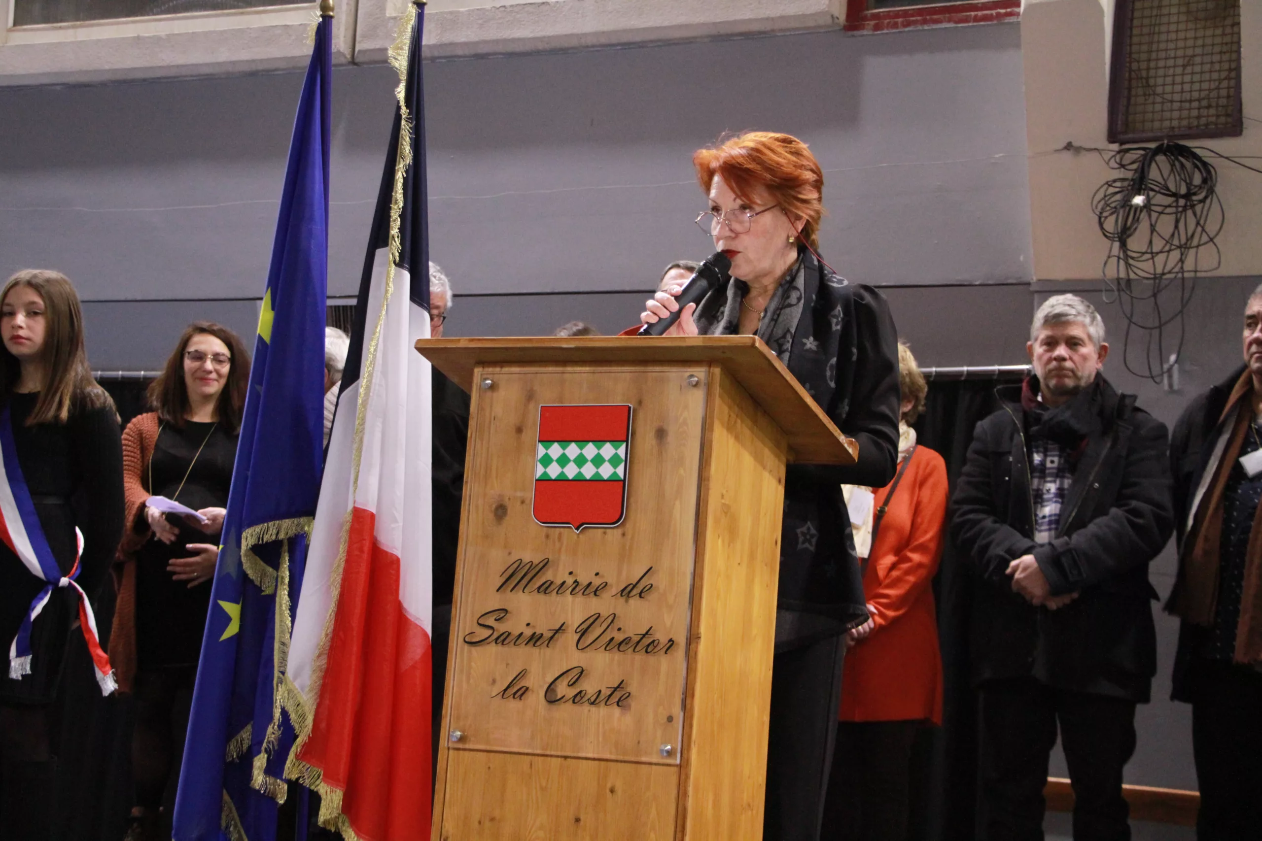 Saint Victor la Coste : une cérémonie de vœux commune avec le comité des fêtes