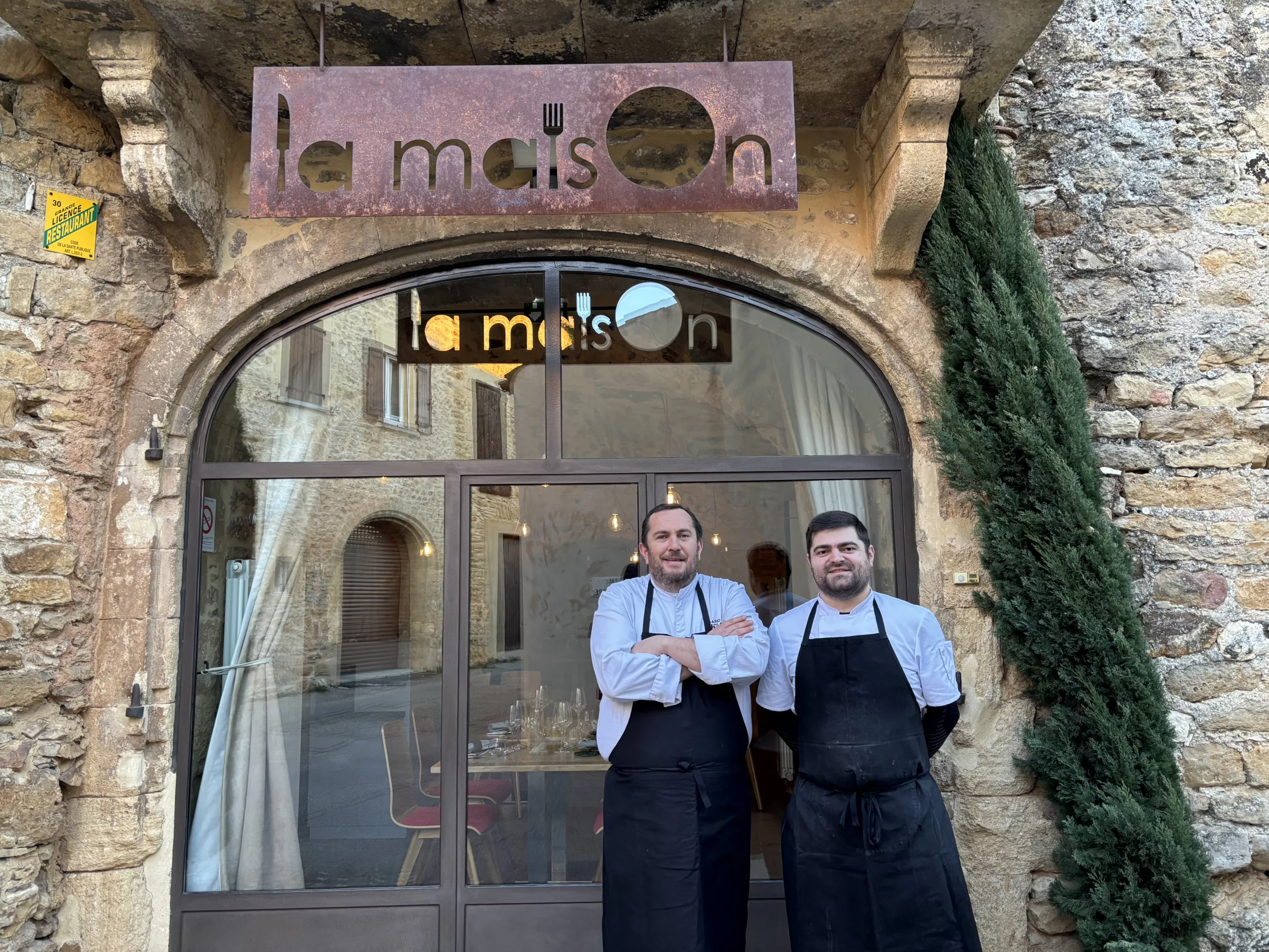 Gaujac : Ludovic Davouze et Guillaume Feral prennent la tête du restaurant gastronomique “La Maison”