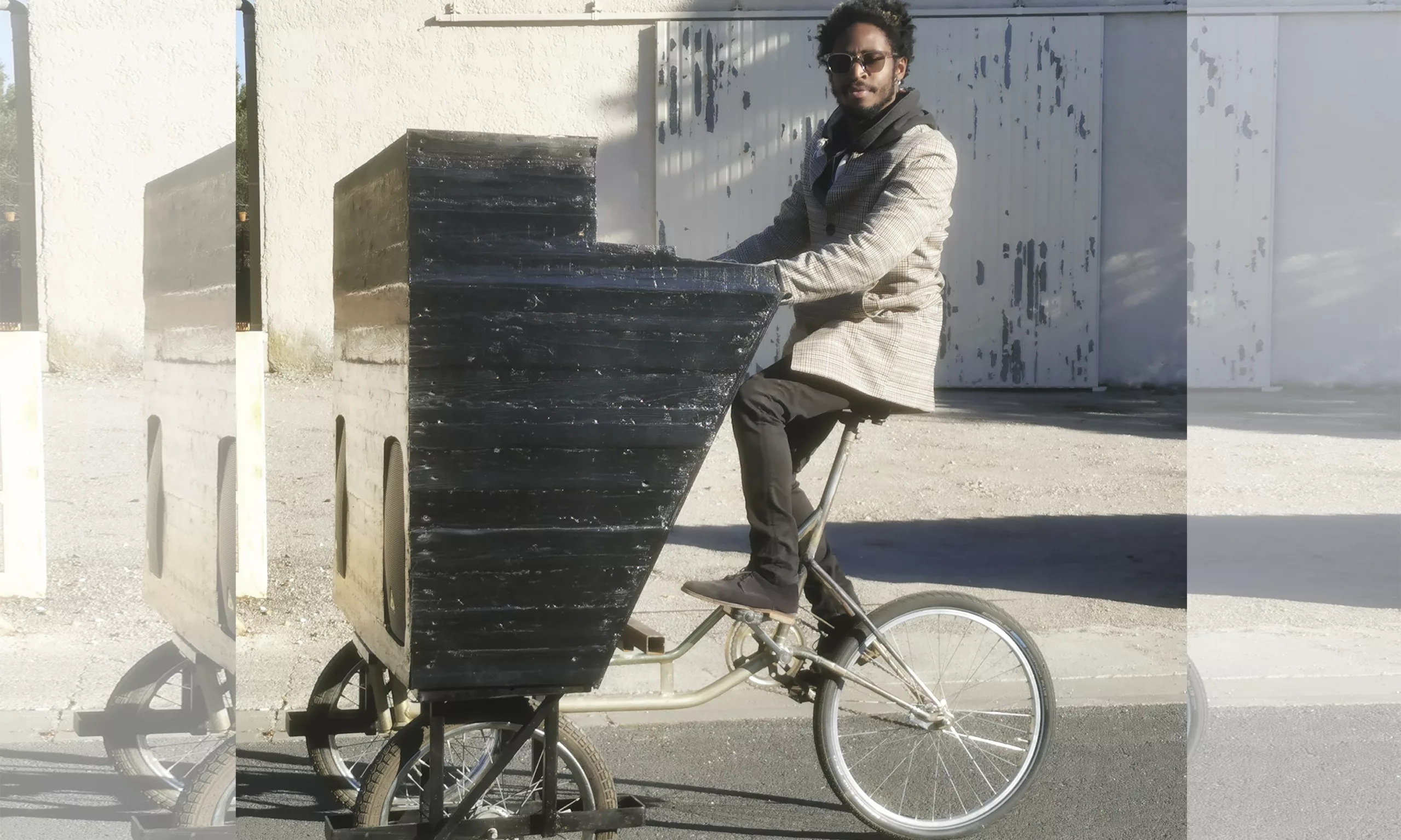 Verfeuil : le « French Piano Bike » de Julien, quand la musique voyage au rythme des roues !