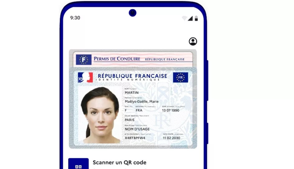Le permis de conduire numérique maintenant intégré à France Identité !