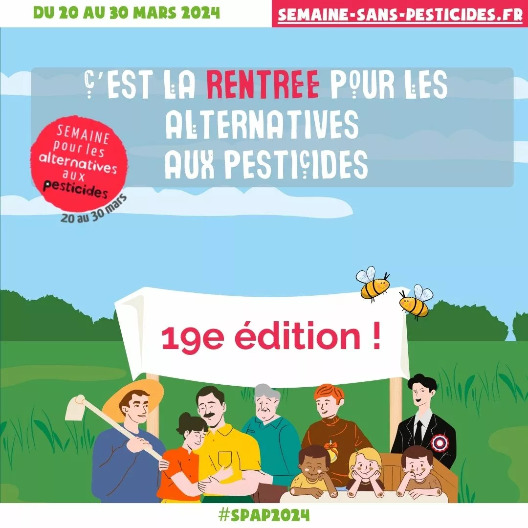 Semaine pour les Alternatives aux Pesticides (SPAP 2024)