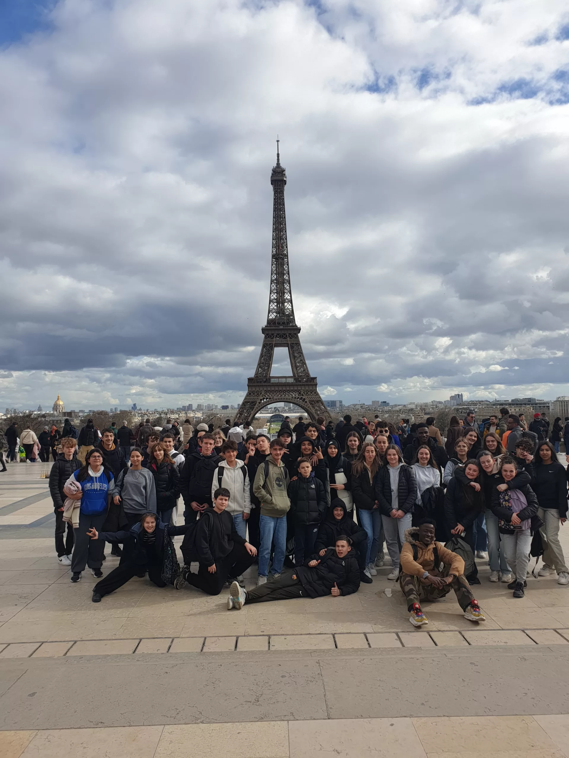 Bagnols : les troisièmes du collège Le Bosquet en Voyage à Paris