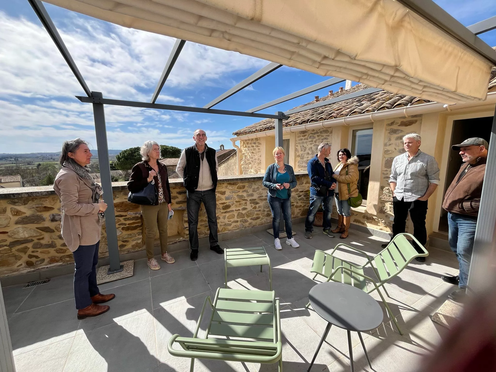 Une journée portes ouvertes réussie pour les Gîtes de France® à “La Bignone à Laudun