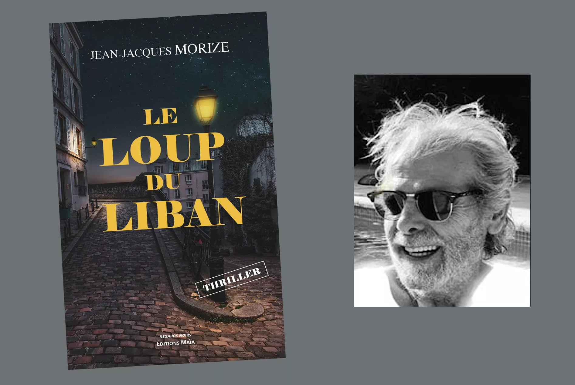 La bibliothèque de Connaux accueillera Jean-Jacques Morize ce samedi pour une séance de dédicaces de son livre, LE LOUP DU LIBAN