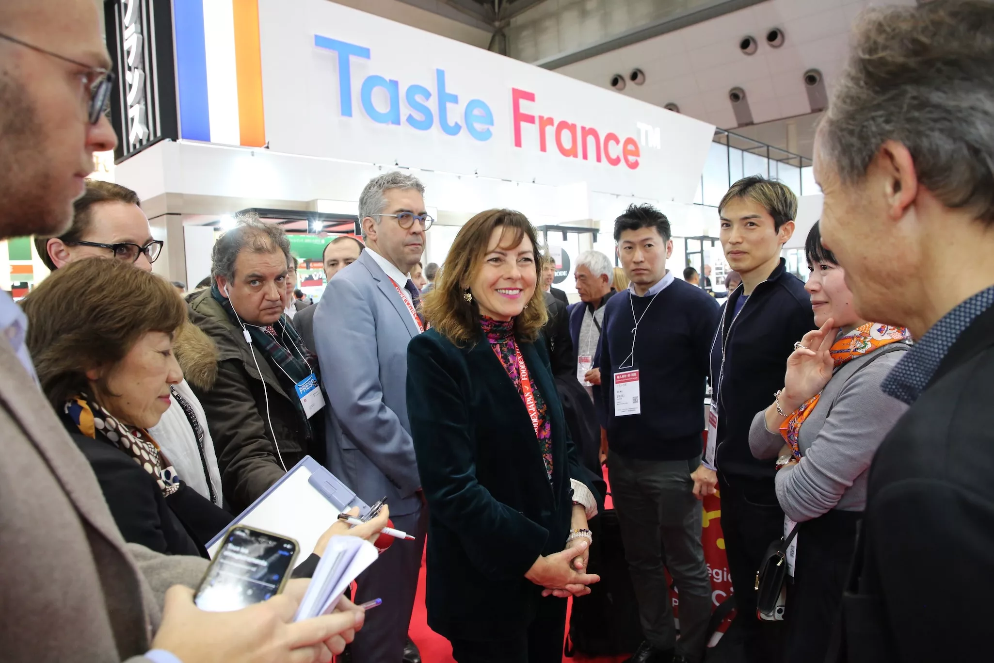 Carole Delga aux côtés des producteurs d’Occitanie au salon Foodex Japan