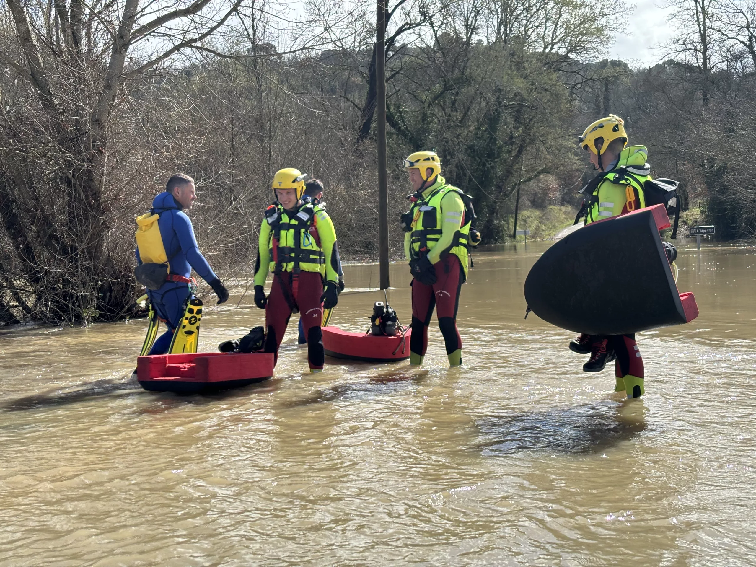 Images : entre pluie, inondations, espoir et drame retour sur les crues du week-end