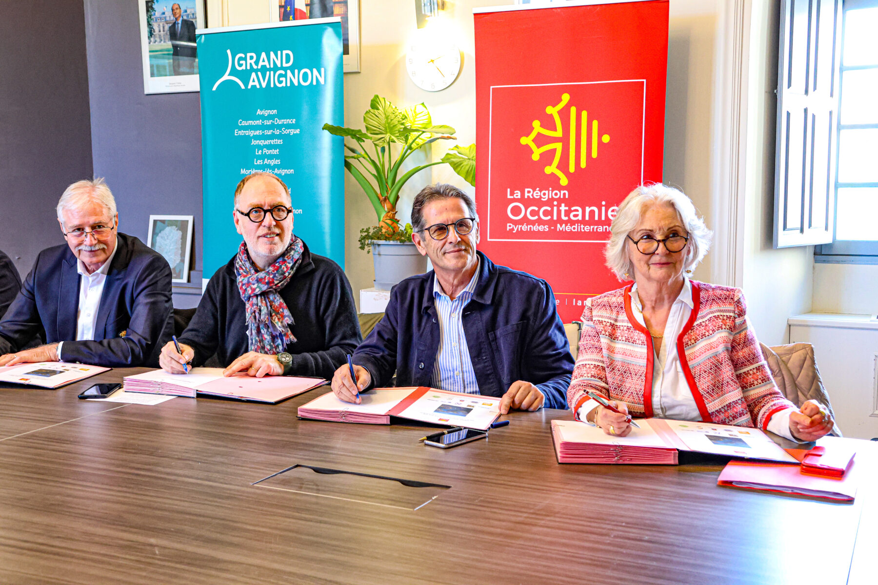 Quinze projets aidés dans le cadre du Contrat Territorial Occitanie 2022-2028, signé par le Grand Avignon