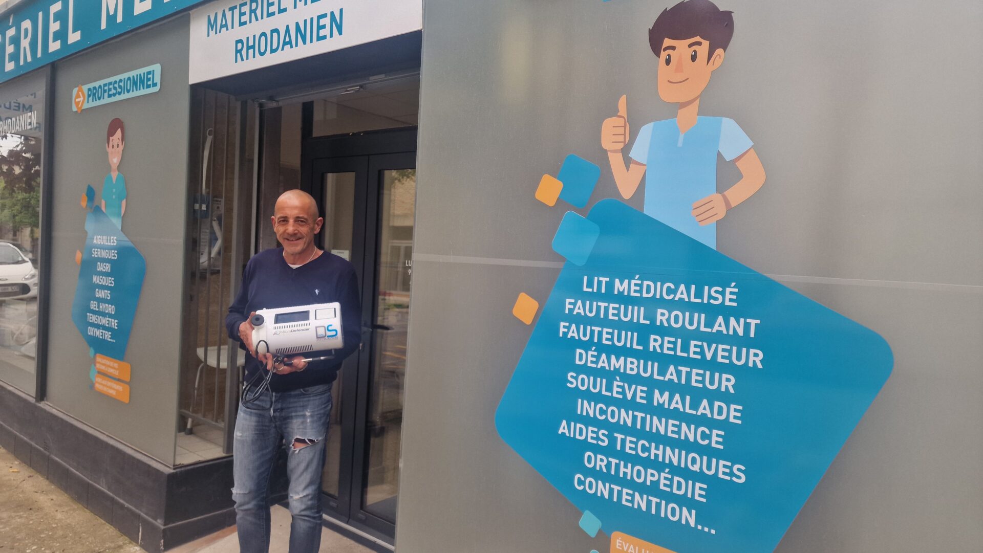 Bagnols-sur-Cèze : le magasin Matériel Médical Rhodanien propose une solution de désinfection innovante pour une hygiène irréprochable
