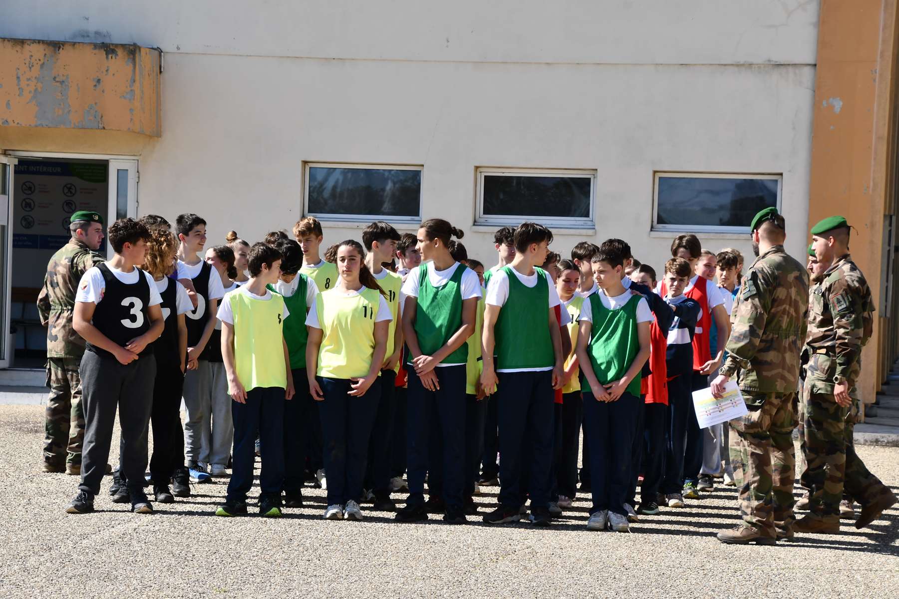 Laudun-L’Ardoise : une journée sport, armée et jeunesse organisée au 1er REg