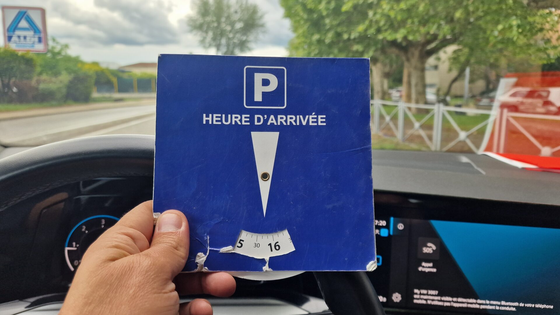Bagnols-sur-Cèze : attention à utiliser le bon disque de stationnement sous peine d’amende