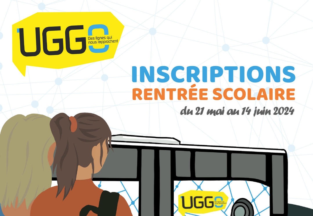 Inscriptions aux transports scolaires Uggo pour la rentrée 2024