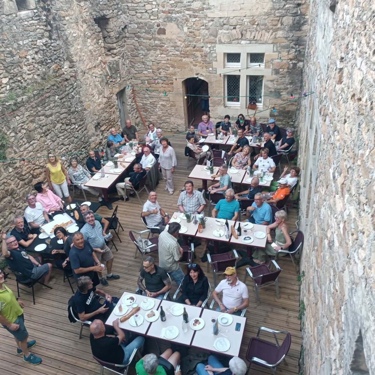 Fin de saison pour l’ASBM Cyclo au château de Saint-Pons-la-Calm