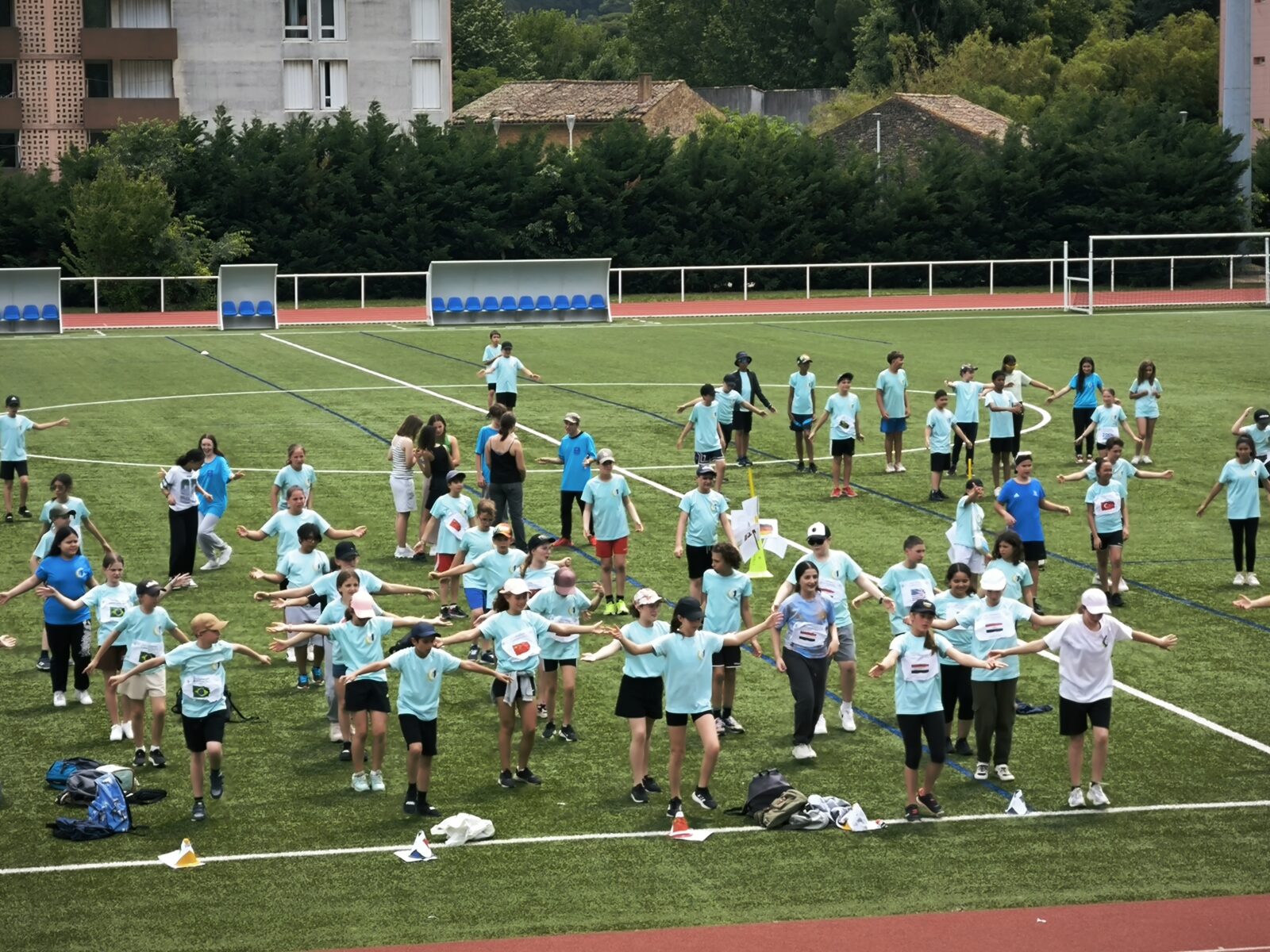 Bagnols-sur-Cèze : le collège Saint Jean aux couleurs de l’olympisme !