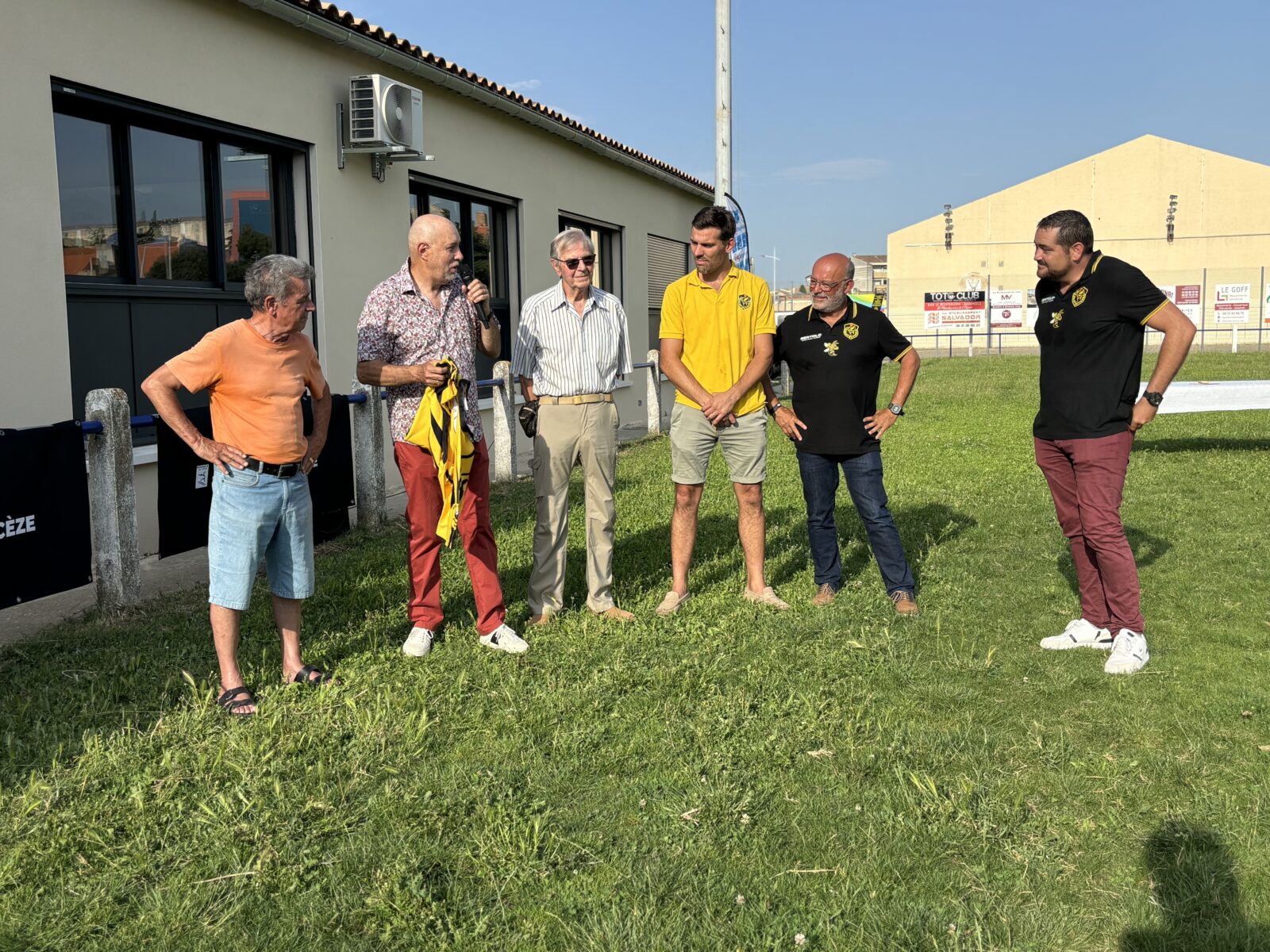 Bagnols-sur-Cèze : le club house du Rugby Club Bagnols Marcoule inauguré